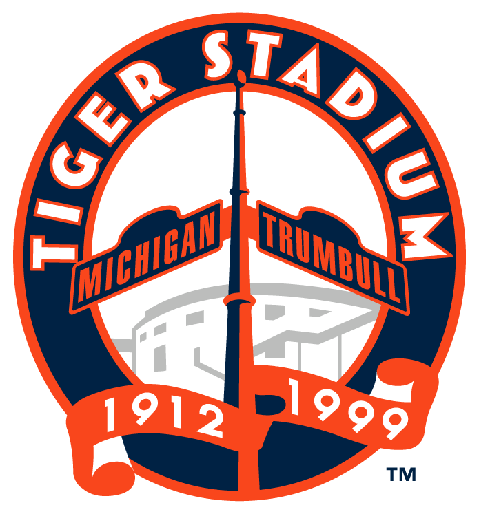 Detroit Tigers 1999 Stadium Logo t shirts DIY iron ons